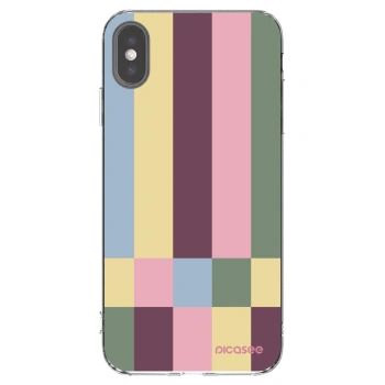 Picasee silikonski prozorni ovitek za Apple iPhone XS Max - Lobby tiles