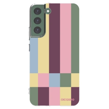 Picasee silikonski prozorni ovitek za Samsung Galaxy S22+ 5G - Lobby tiles