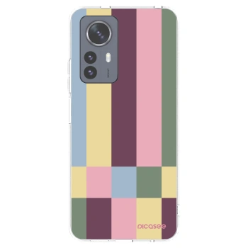 Picasee silikonski prozorni ovitek za Xiaomi 12 Pro - Lobby tiles