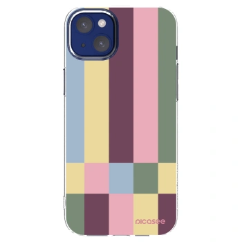 Picasee silikonski prozorni ovitek za Apple iPhone 14 Plus - Lobby tiles