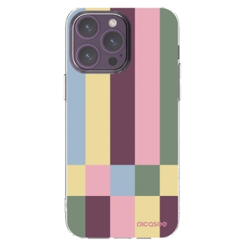 Picasee silikonski prozorni ovitek za Apple iPhone 14 Pro Max - Lobby tiles