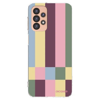 Picasee silikonski prozorni ovitek za Samsung Galaxy A23 A236B 5G - Lobby tiles