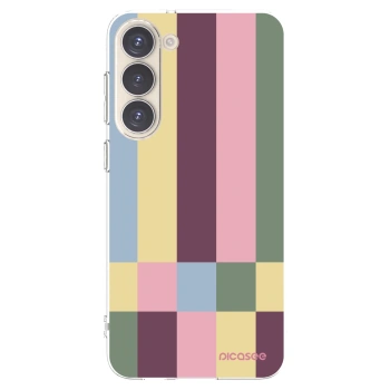 Picasee silikonski prozorni ovitek za Samsung Galaxy S23+ 5G - Lobby tiles
