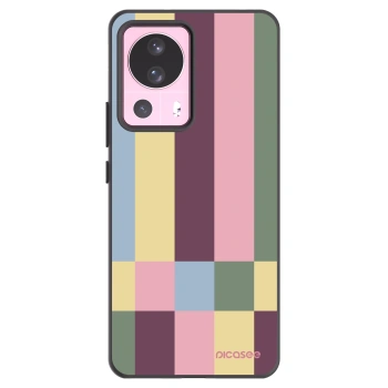 Picasee silikonski črni ovitek za Xiaomi 13 Lite - Lobby tiles
