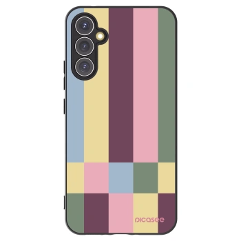 Picasee silikonski črni ovitek za Samsung Galaxy A34 5G A346B - Lobby tiles