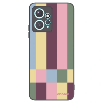 Picasee silikonski črni ovitek za Xiaomi Redmi Note 12 4G - Lobby tiles