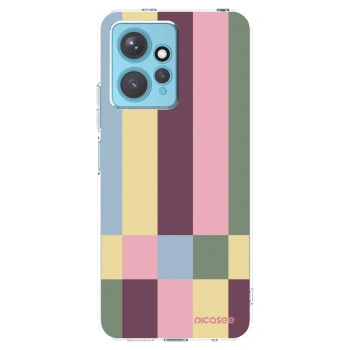 Picasee silikonski prozorni ovitek za Xiaomi Redmi Note 12 4G - Lobby tiles