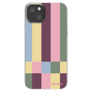 Picasee silikonski prozorni ovitek za Apple iPhone 15 Plus - Lobby tiles