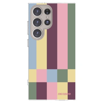 Picasee silikonski prozorni ovitek za Samsung Galaxy S24 Ultra S928B 5G - Lobby tiles