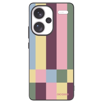 Picasee silikonski črni ovitek za Xiaomi Redmi Note 13 Pro+ 5G - Lobby tiles