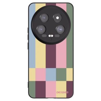 Picasee silikonski črni ovitek za Xiaomi 14 Ultra - Lobby tiles