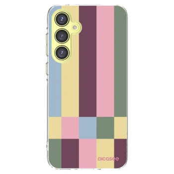 Picasee silikonski prozorni ovitek za Samsung Galaxy A35 5G A356B - Lobby tiles