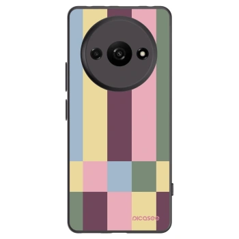 Picasee silikonski črni ovitek za Xiaomi Redmi A3 - Lobby tiles