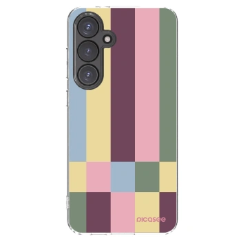 Picasee silikonski prozorni ovitek za Samsung Galaxy S24 FE S721B - Lobby tiles