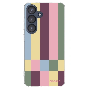 Picasee silikonski prozorni ovitek za Samsung Galaxy S25 5G - Lobby tiles