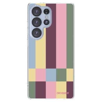Picasee silikonski prozorni ovitek za Samsung Galaxy S25 Ultra 5G - Lobby tiles