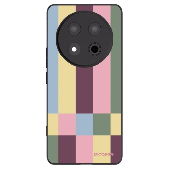 Picasee silikonski črni ovitek za Honor Magic7 Lite 5G - Lobby tiles