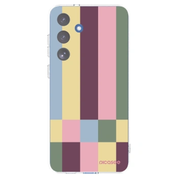 Picasee silikonski prozorni ovitek za Samsung Galaxy S25 FE 5G - Lobby tiles