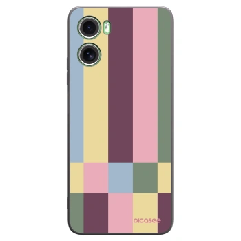 Picasee silikonski črni ovitek za Motorola Moto G06 - Lobby tiles