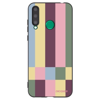 Picasee silikonski črni ovitek za Honor 20 Lite - Lobby tiles