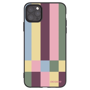 Picasee silikonski črni ovitek za Apple iPhone 11 Pro Max - Lobby tiles
