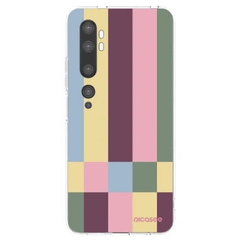 Picasee silikonski prozorni ovitek za Xiaomi Mi Note 10 (Pro) - Lobby tiles