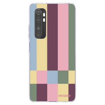 Picasee silikonski prozorni ovitek za Xiaomi Mi Note 10 Lite - Lobby tiles