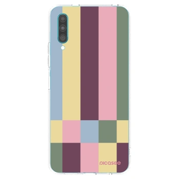 Picasee silikonski prozorni ovitek za Samsung Galaxy A30s A307F - Lobby tiles