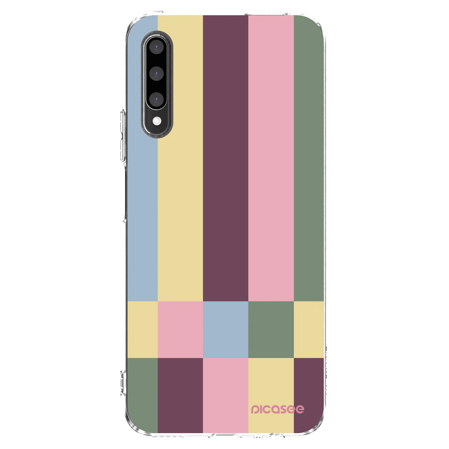 Picasee silikonski prozorni ovitek za Honor 9X Pro - Lobby tiles