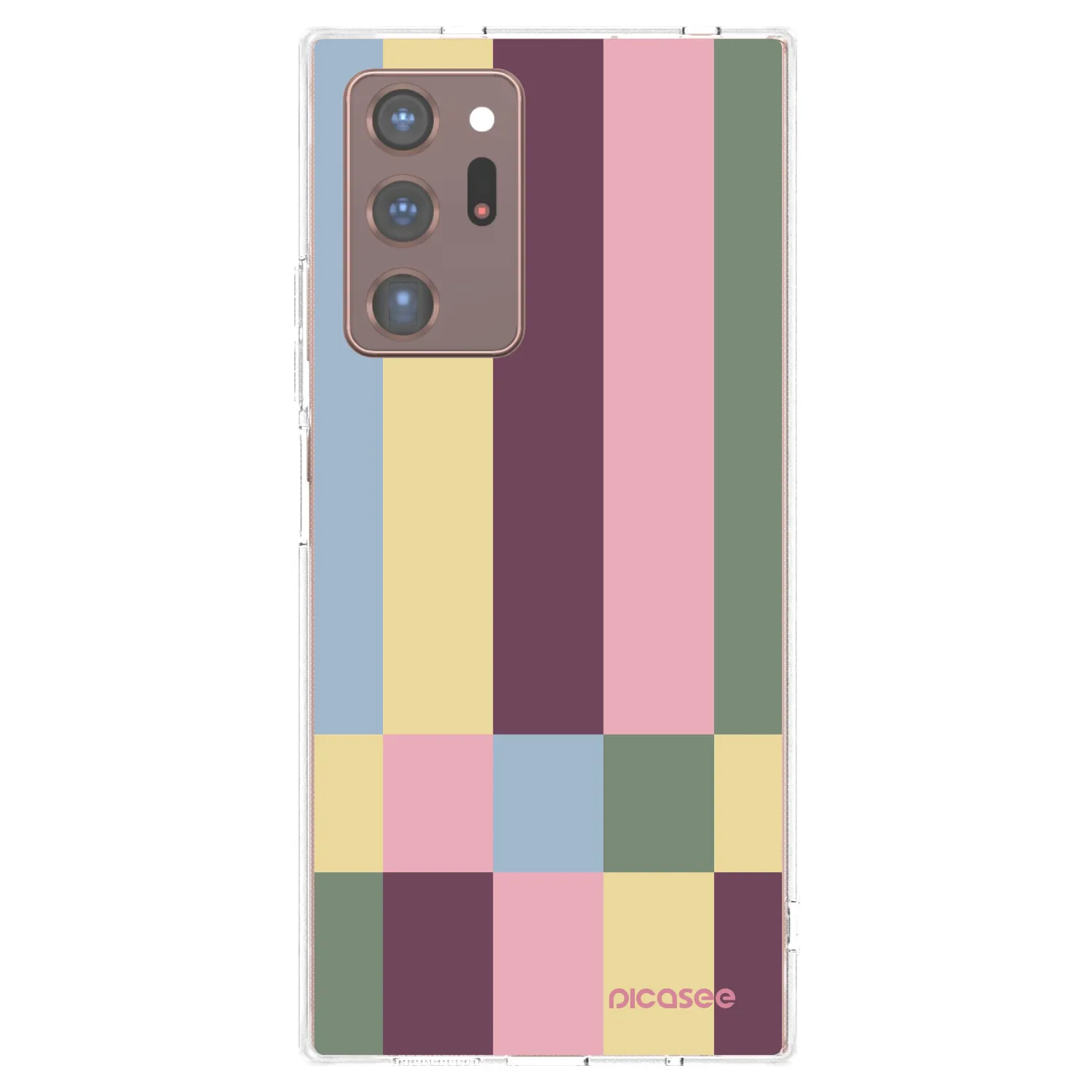 Picasee silikonski prozorni ovitek za Samsung Galaxy Note 20 Ultra - Lobby tiles