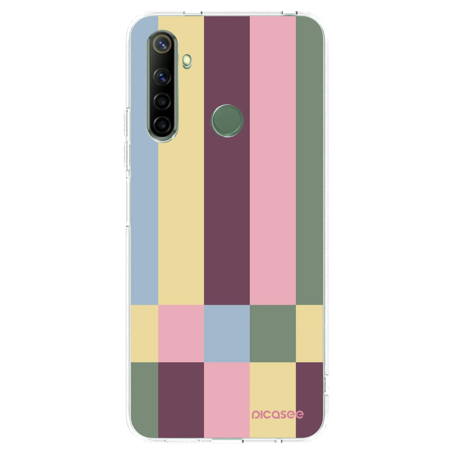 Picasee silikonski prozorni ovitek za Realme 6i - Lobby tiles