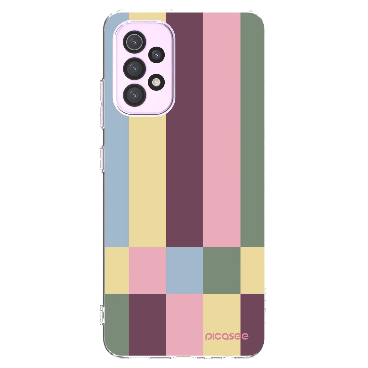 Picasee silikonski prozorni ovitek za Samsung Galaxy A32 5G A326B - Lobby tiles