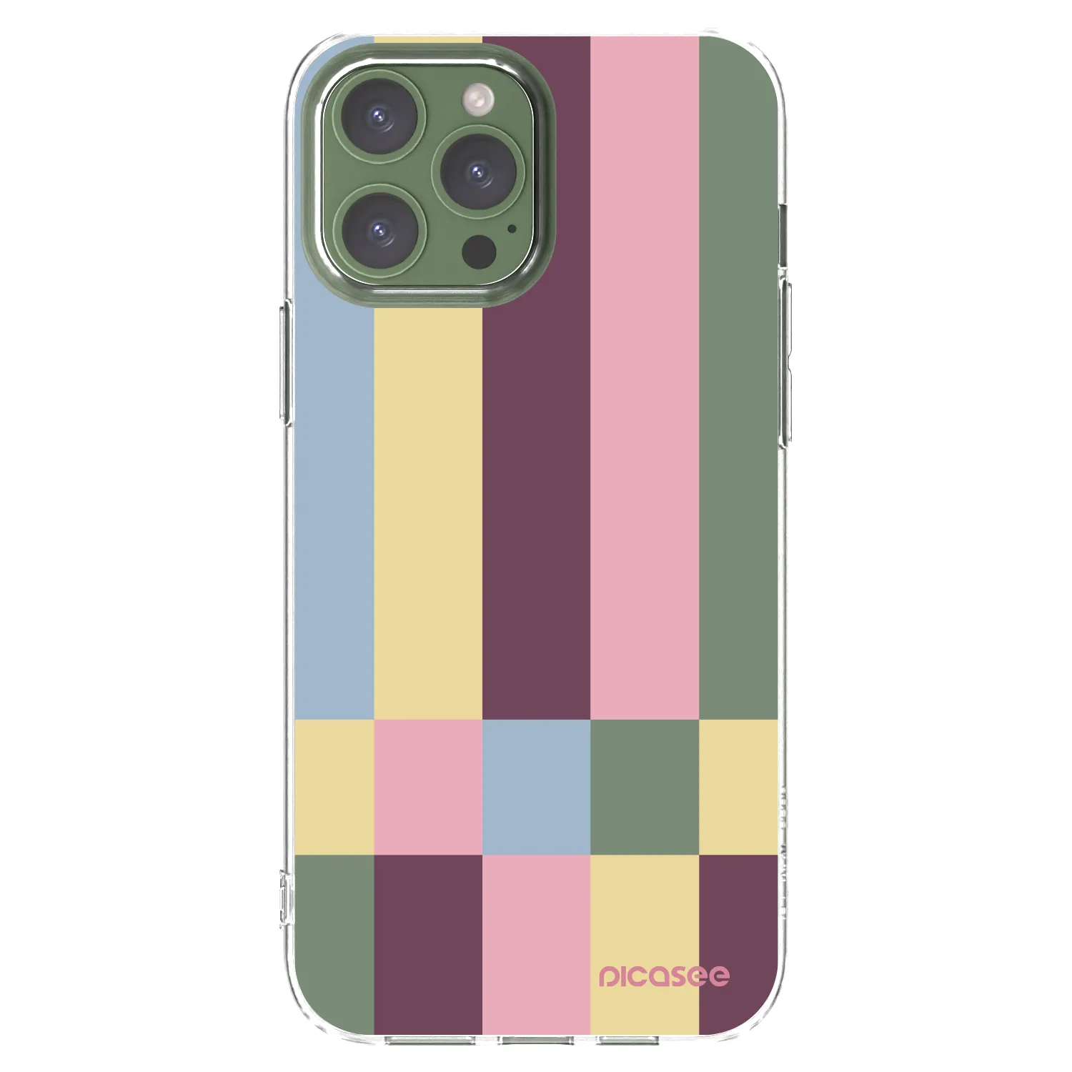 Picasee silikonski prozorni ovitek za Apple iPhone 13 Pro Max - Lobby tiles