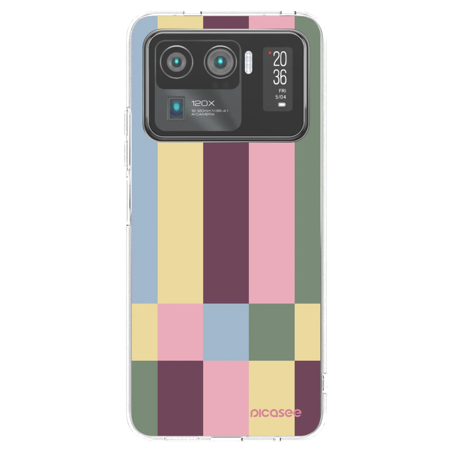Picasee silikonski prozorni ovitek za Xiaomi Mi 11 Ultra - Lobby tiles