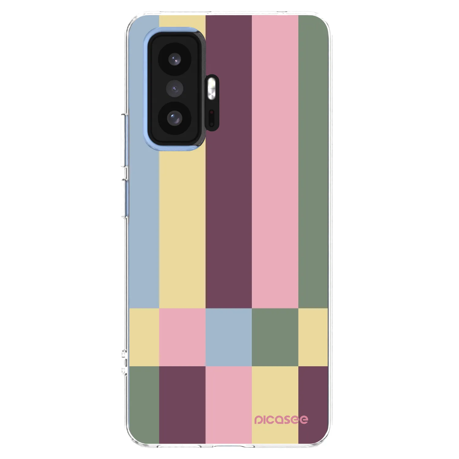Picasee silikonski prozorni ovitek za Xiaomi 11T Pro - Lobby tiles