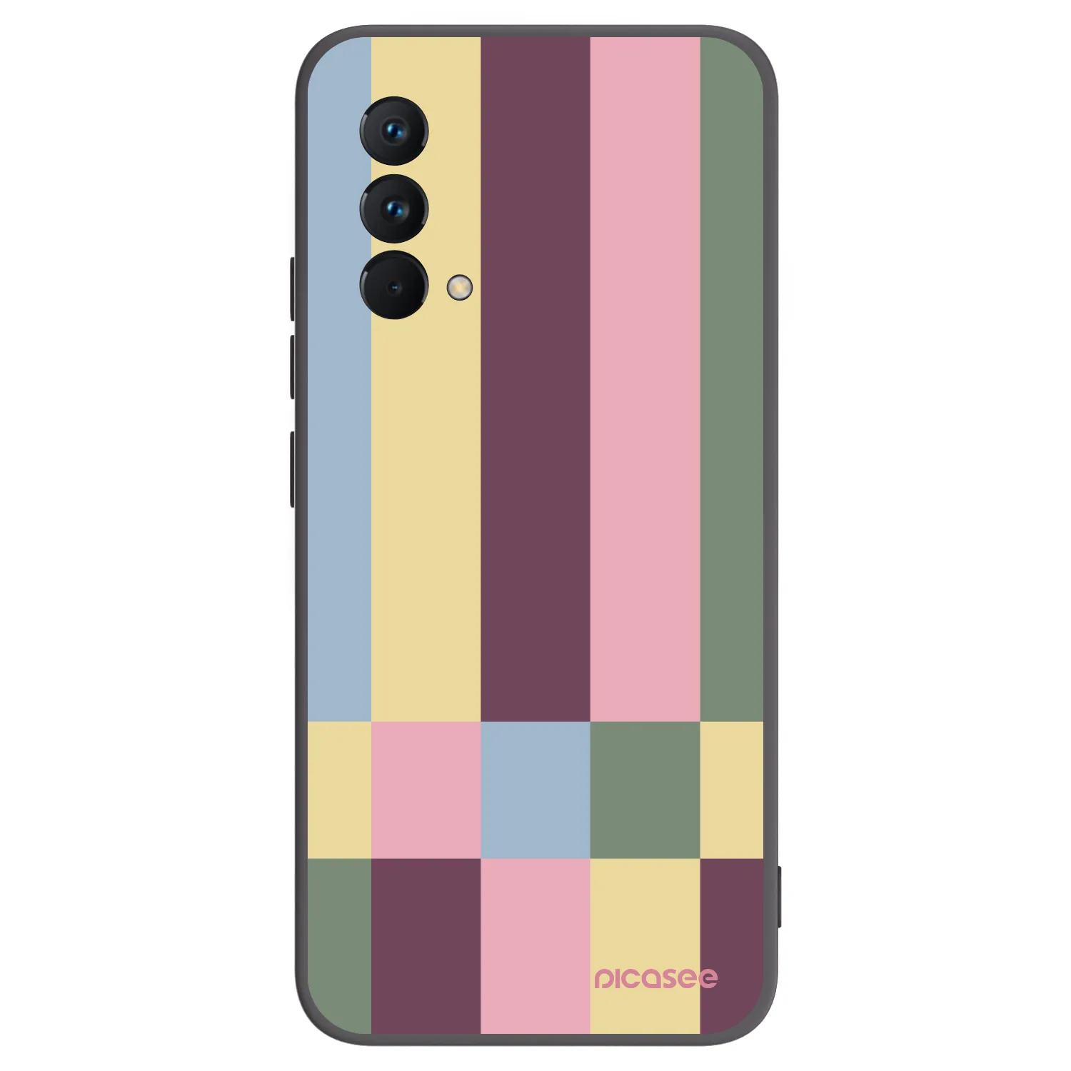 Picasee silikonski črni ovitek za Realme GT Master Edition 5G - Lobby tiles