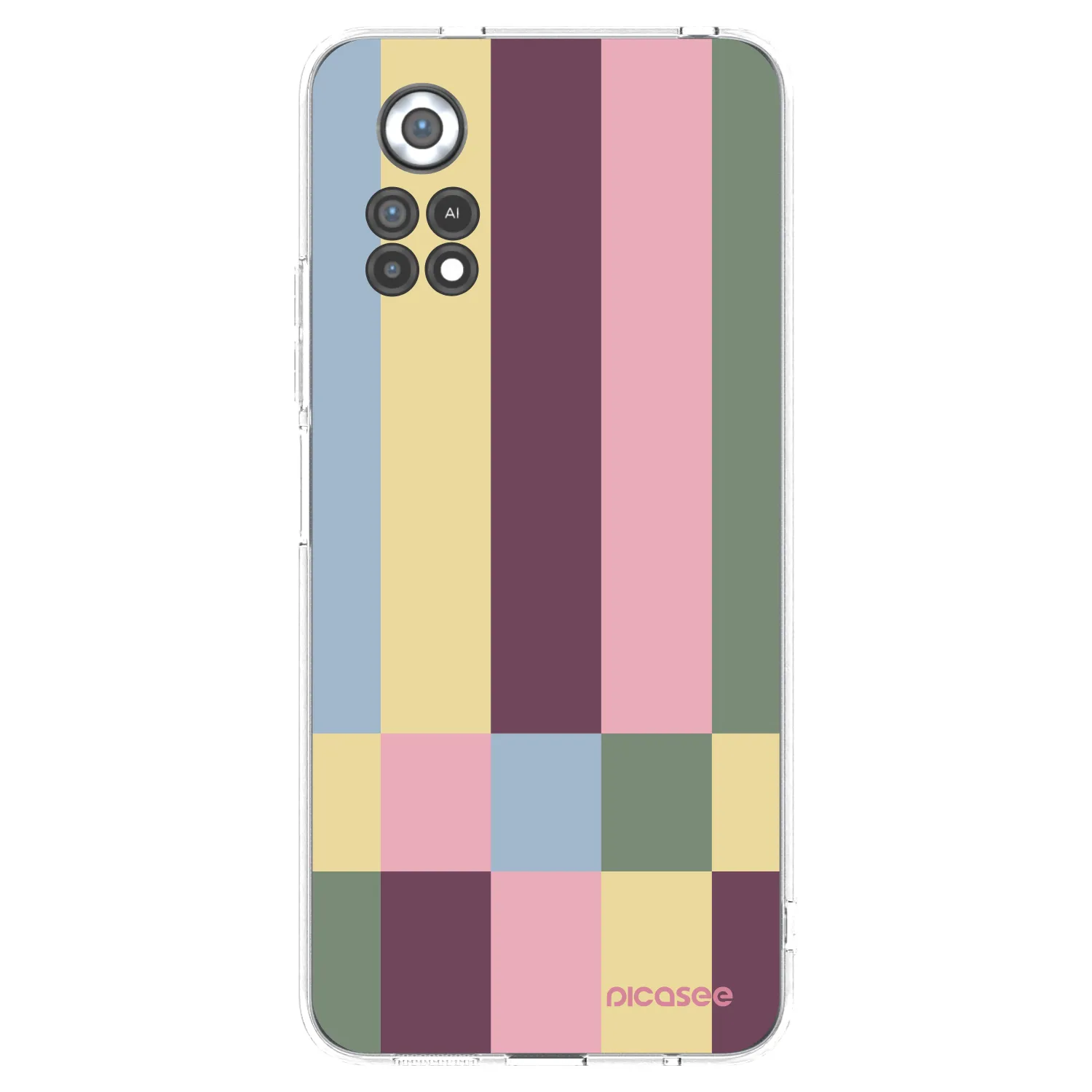Picasee silikonski prozorni ovitek za Xiaomi Poco X4 Pro 5G - Lobby tiles