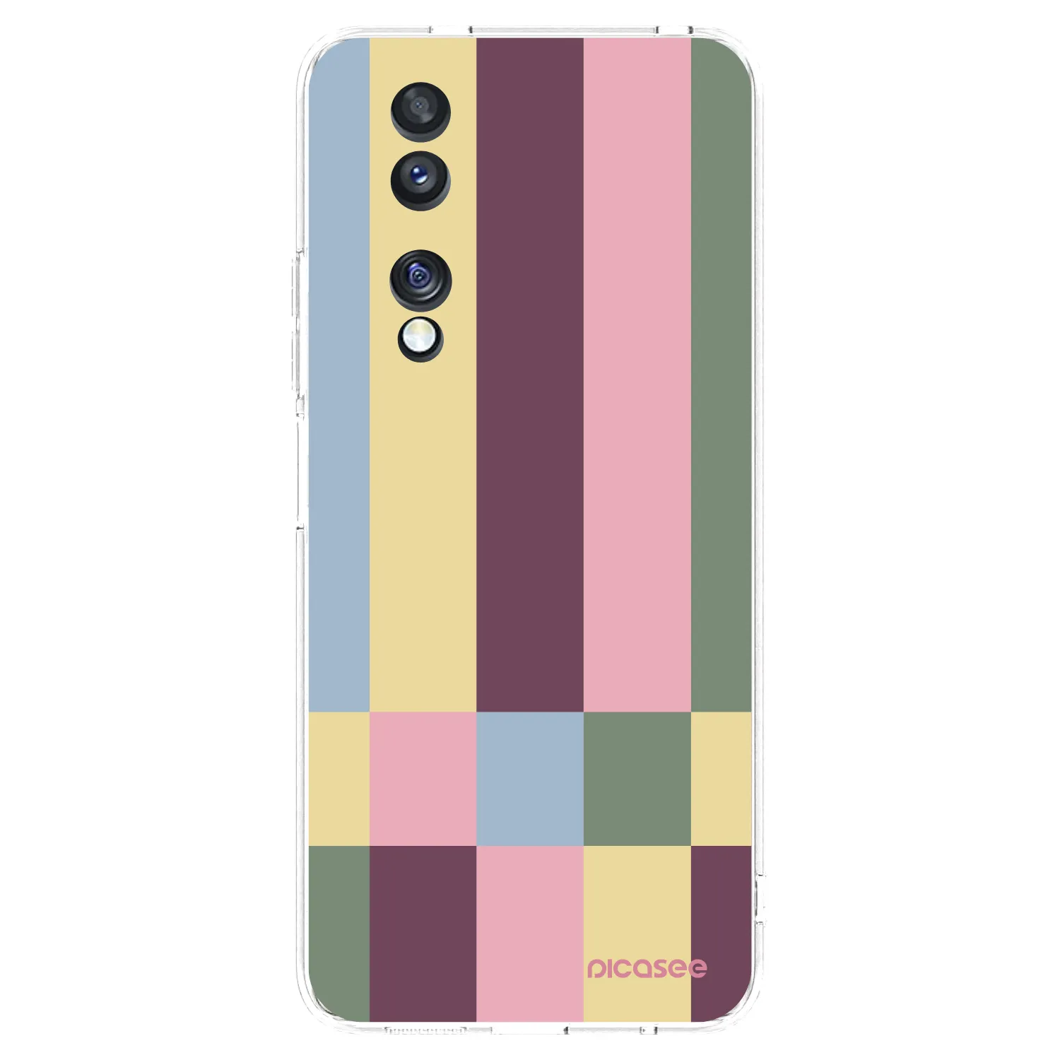 Picasee silikonski prozorni ovitek za Honor 70 - Lobby tiles