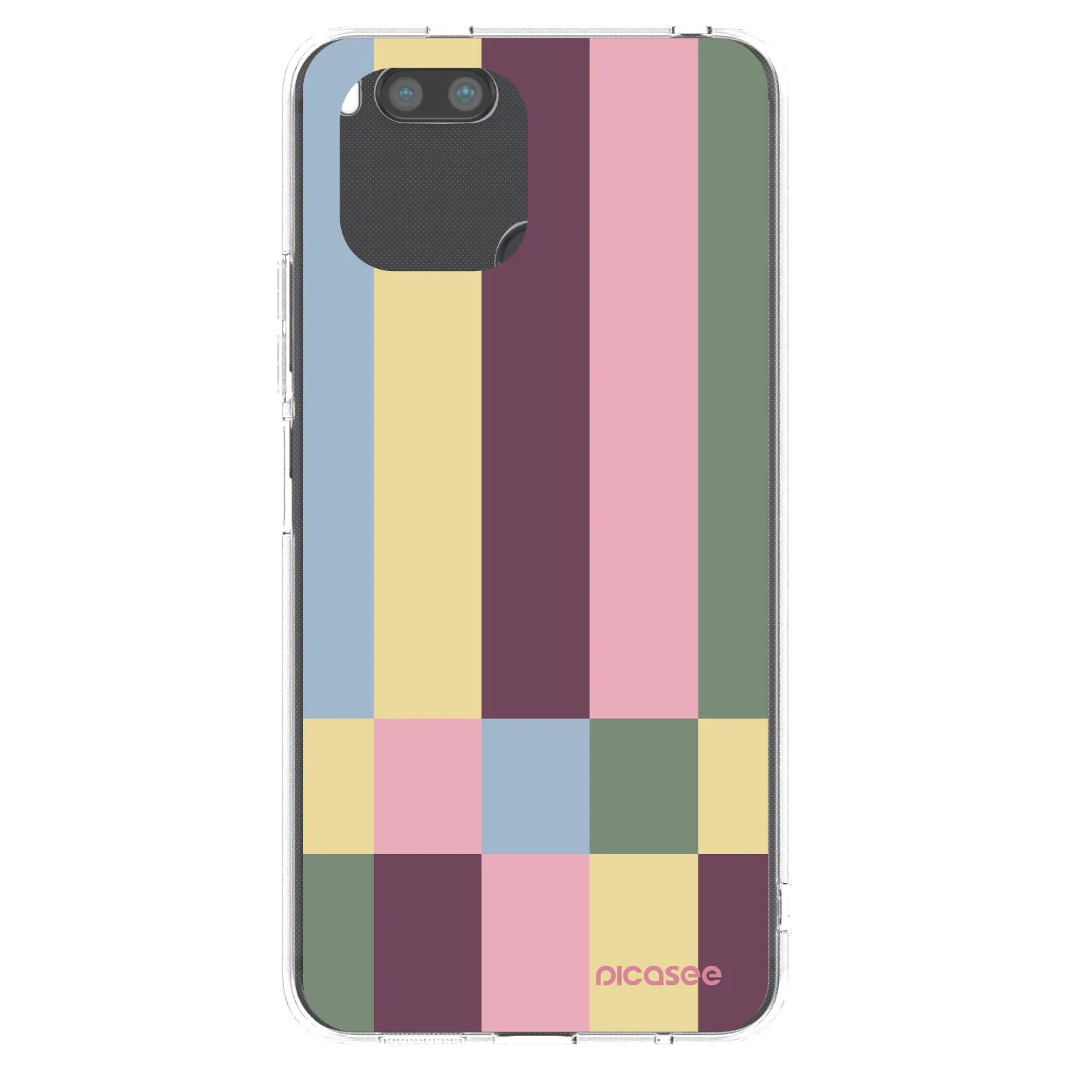 Picasee silikonski prozorni ovitek za Xiaomi Redmi A1 - Lobby tiles
