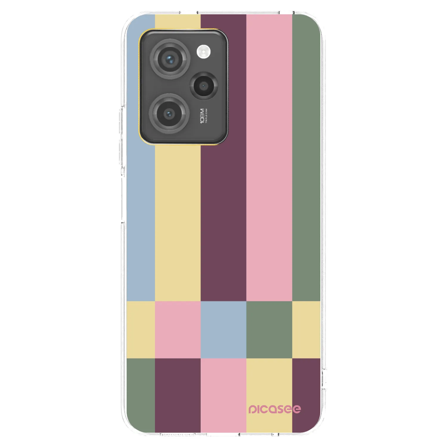 Picasee silikonski črni ovitek za Xiaomi Poco X5 Pro - Lobby tiles