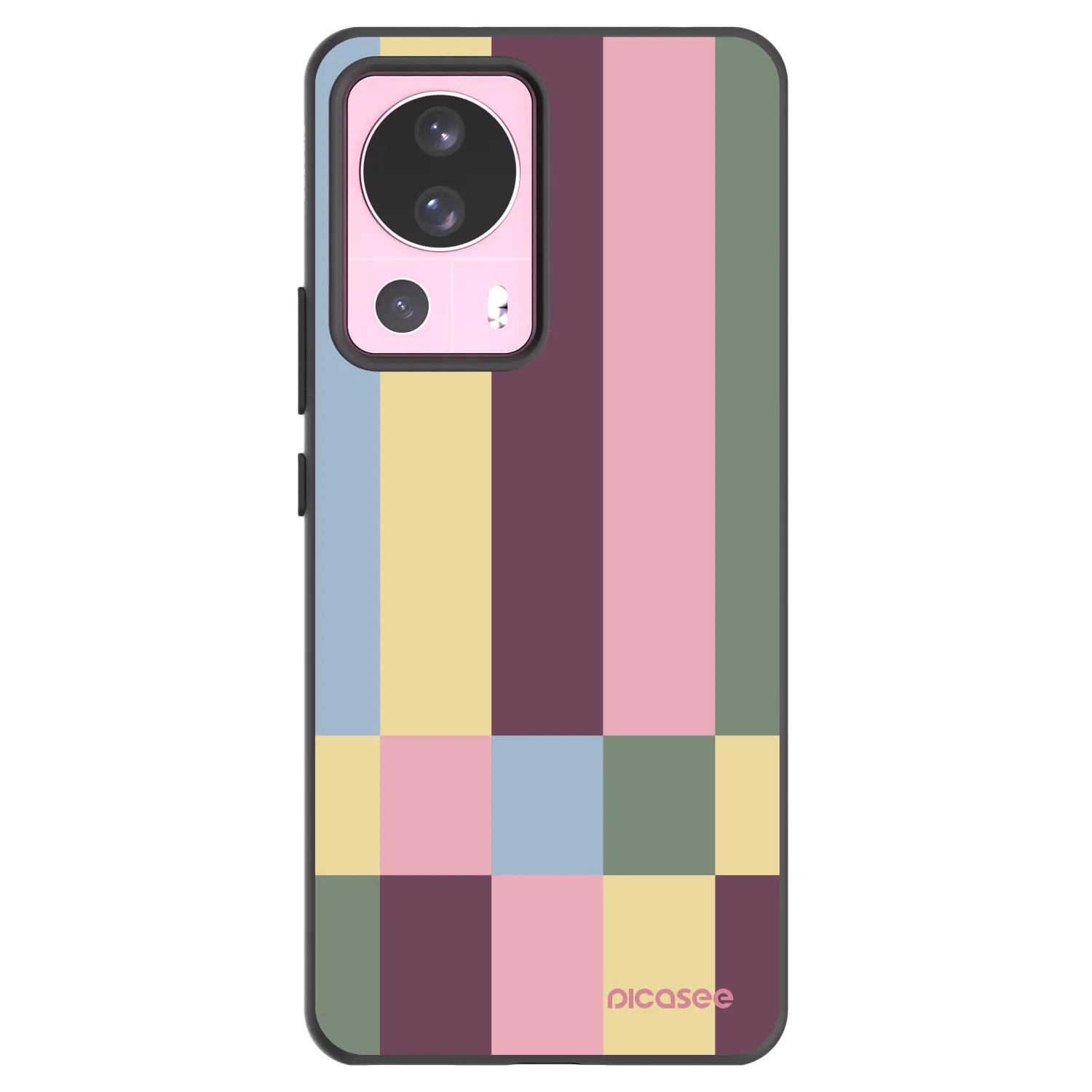 Picasee silikonski črni ovitek za Xiaomi 13 Lite - Lobby tiles