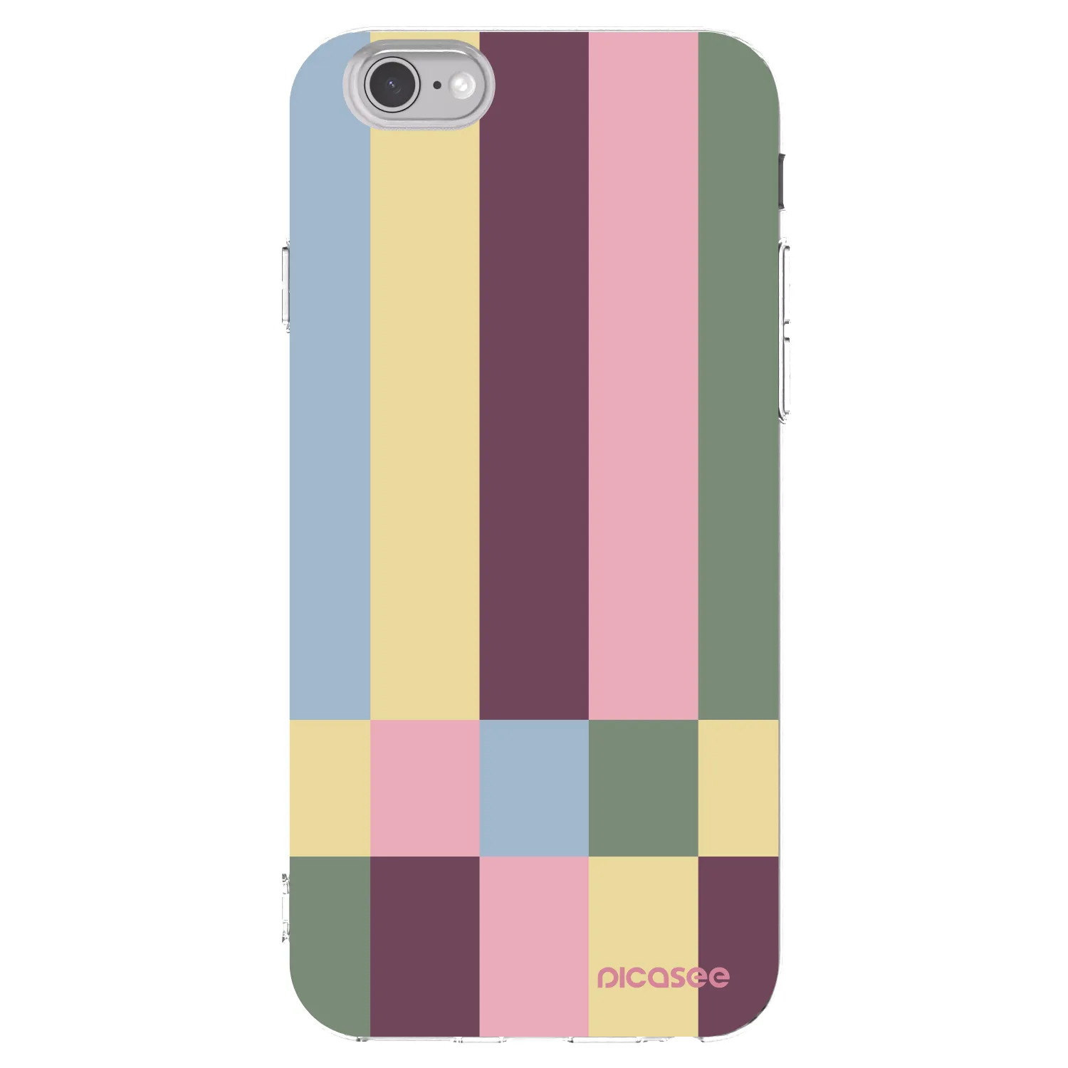 Picasee silikonski prozorni ovitek za Apple iPhone 6/6S - Lobby tiles