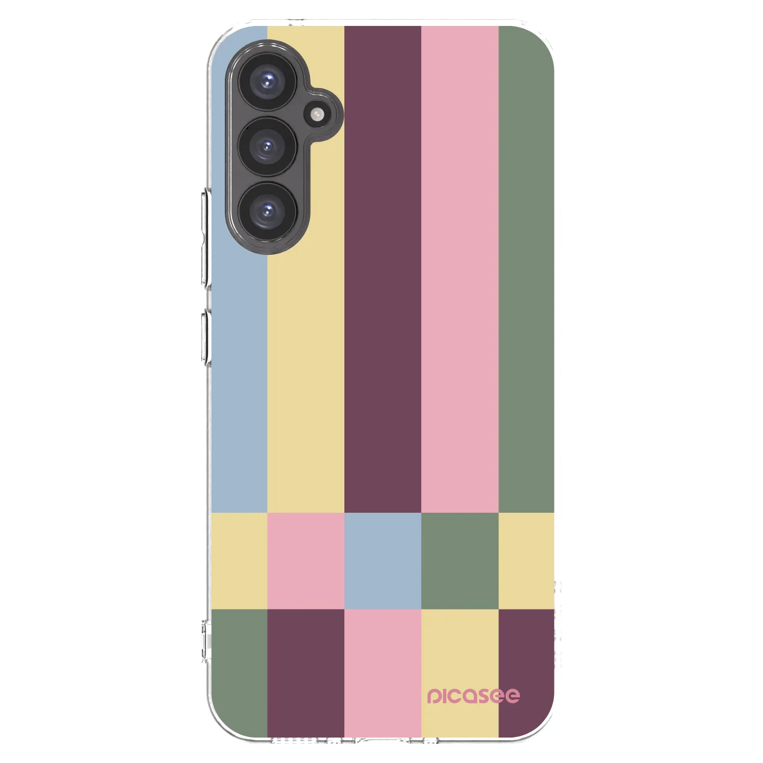 Picasee silikonski prozorni ovitek za Samsung Galaxy A34 5G A346B - Lobby tiles