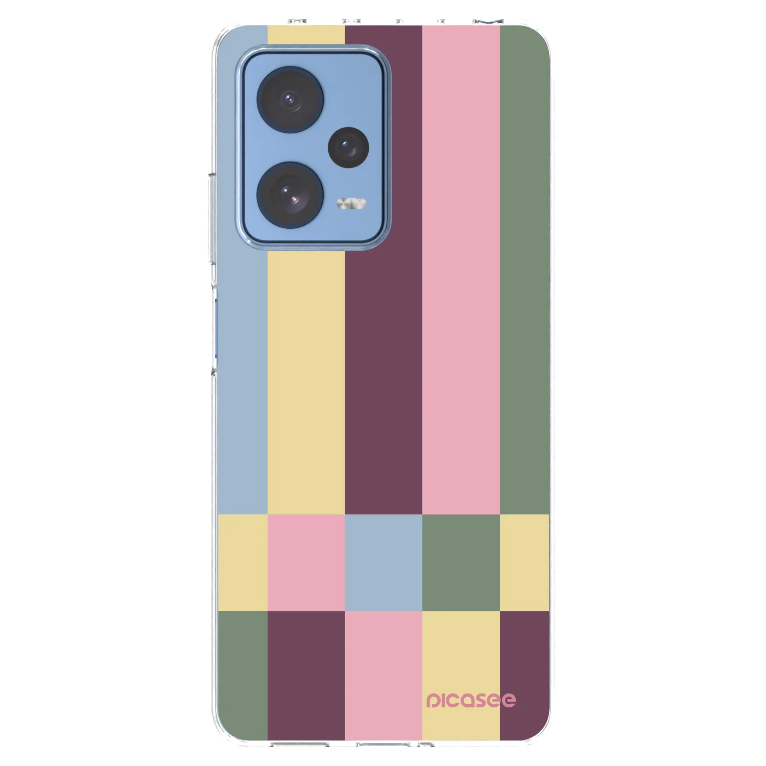 Picasee silikonski prozorni ovitek za Xiaomi Redmi Note 12 Pro 5G - Lobby tiles