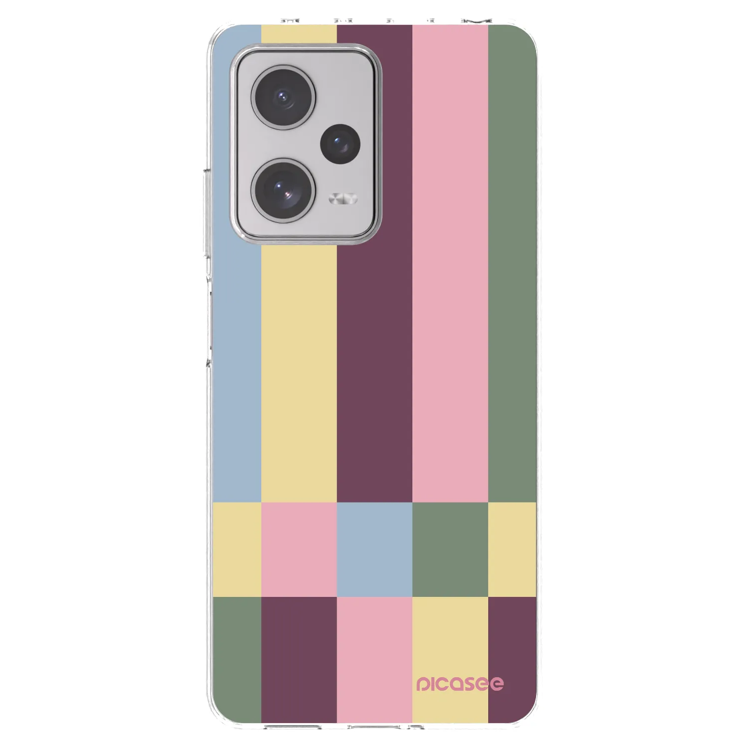 Picasee silikonski prozorni ovitek za Xiaomi Redmi Note 12 Pro+ 5G - Lobby tiles