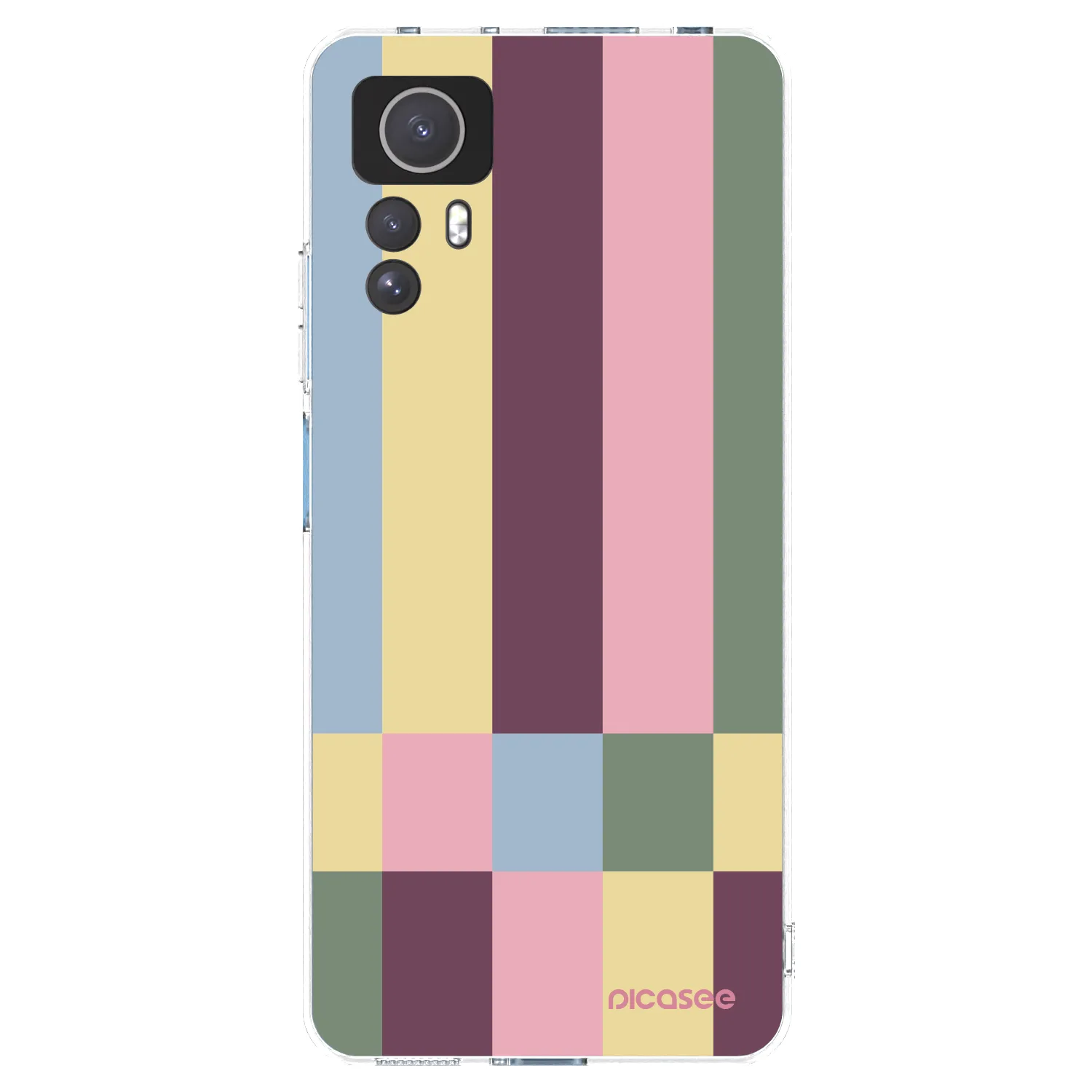 Picasee silikonski prozorni ovitek za Xiaomi Redmi Note 12S - Lobby tiles
