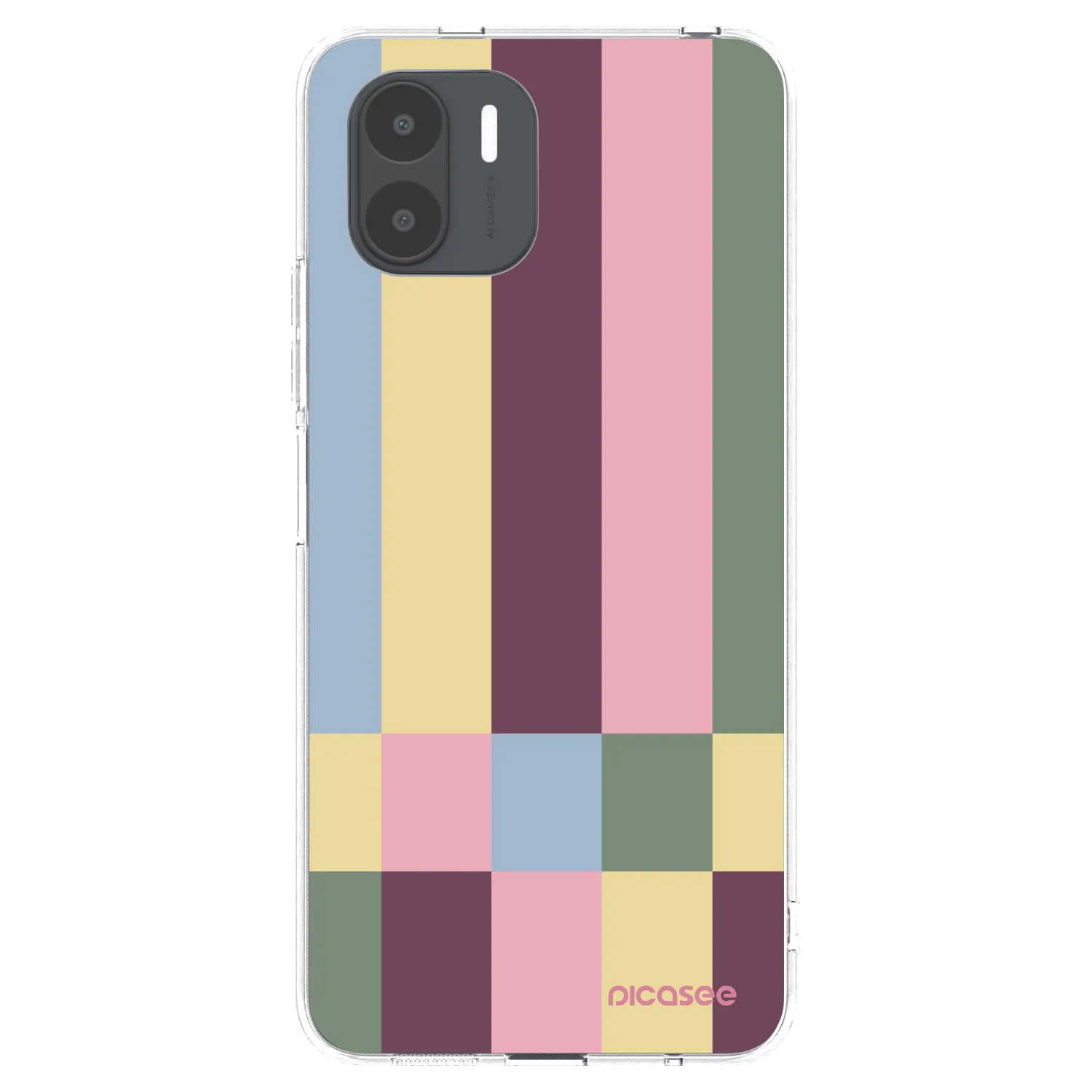 Picasee silikonski prozorni ovitek za Xiaomi Redmi A2 - Lobby tiles