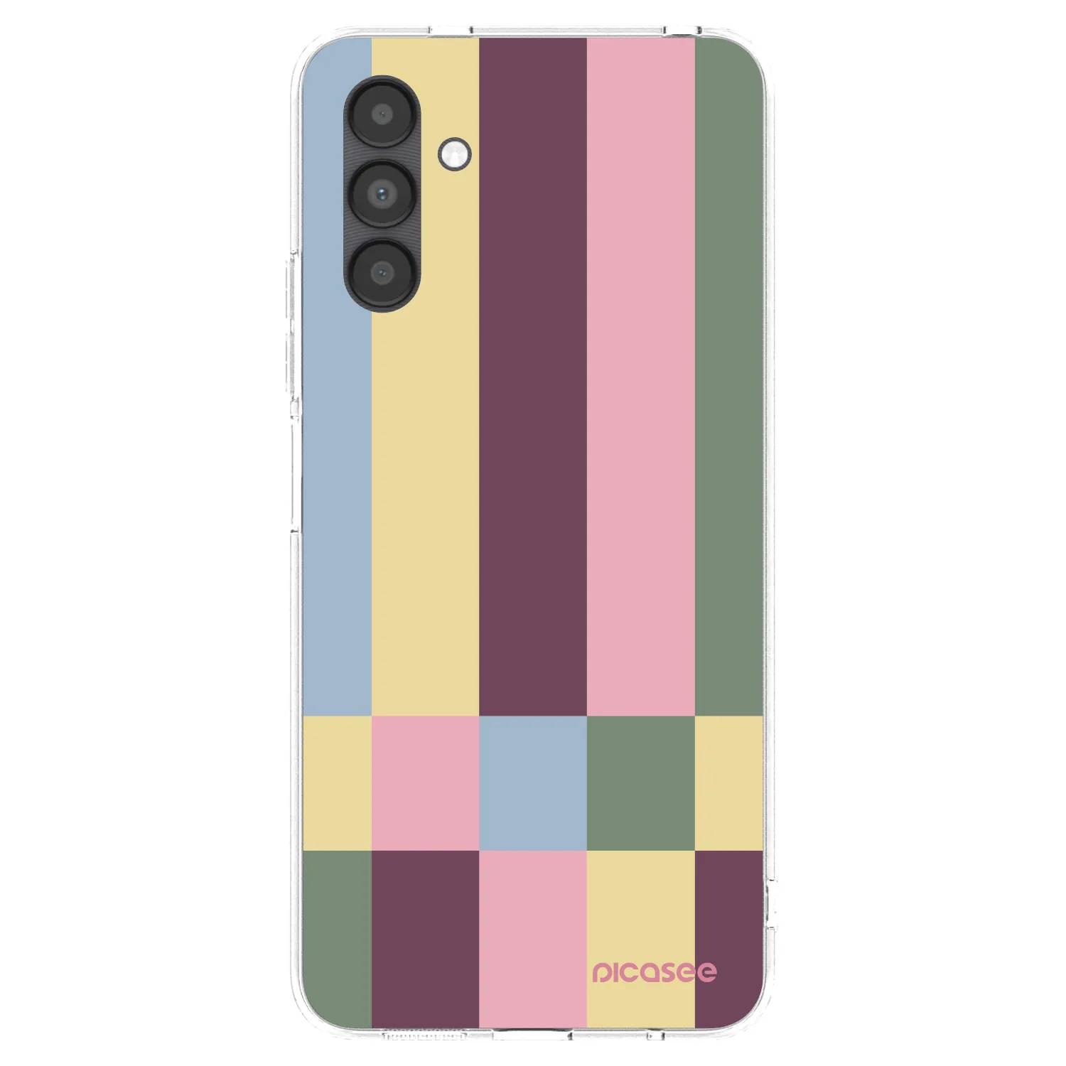 Picasee silikonski prozorni ovitek za Samsung Galaxy A04s A047F - Lobby tiles