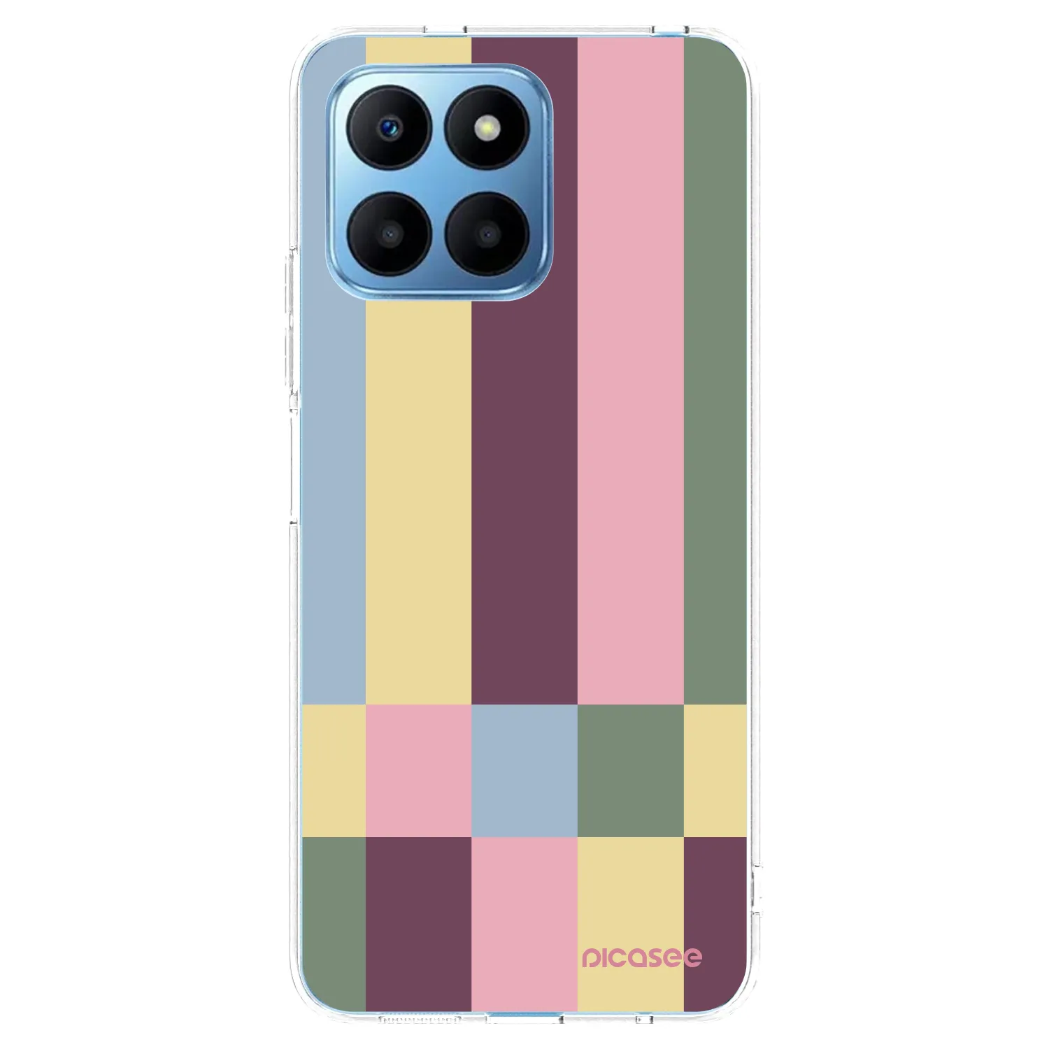 Picasee silikonski prozorni ovitek za Honor 70 Lite - Lobby tiles