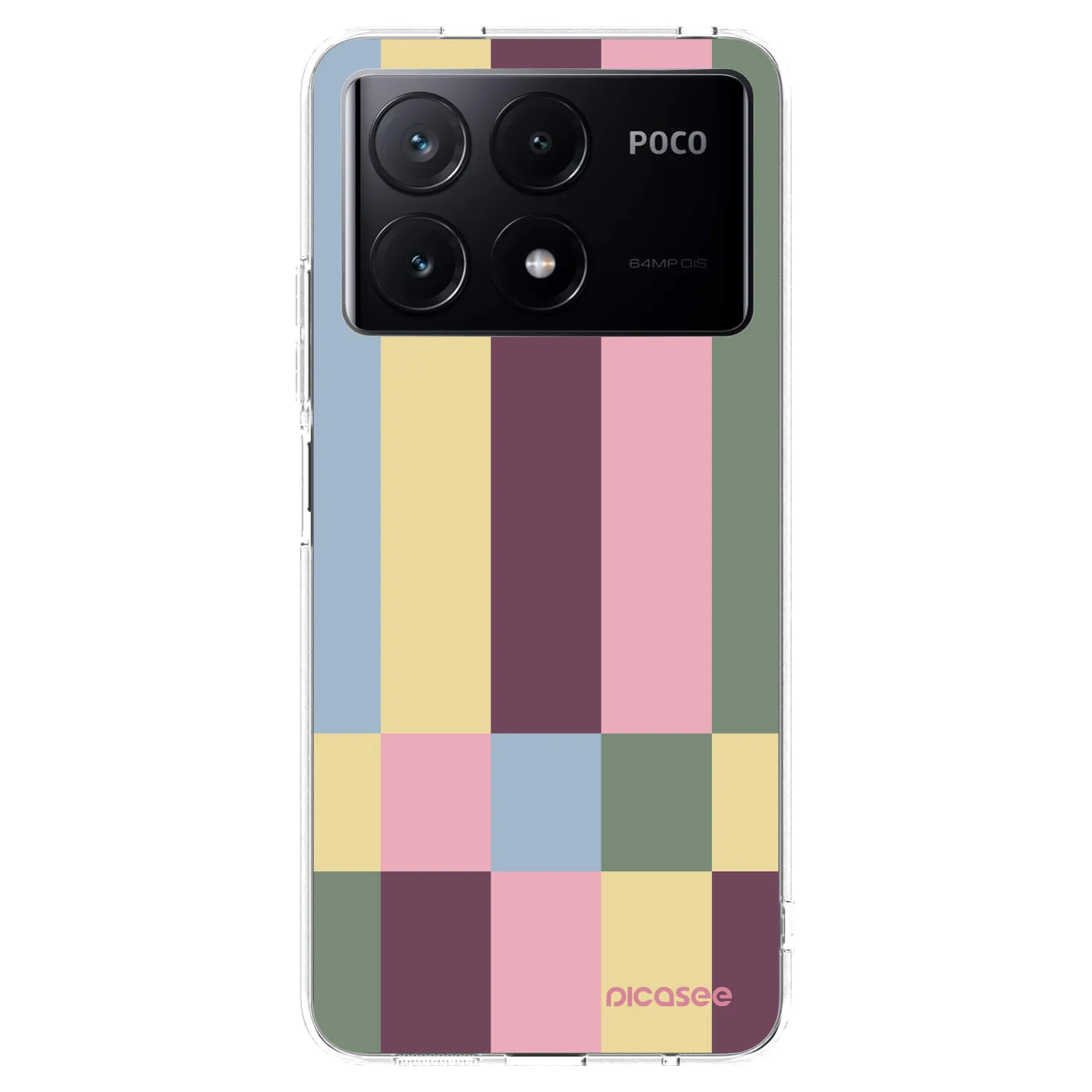 Picasee silikonski prozorni ovitek za Xiaomi Poco X6 Pro - Lobby tiles